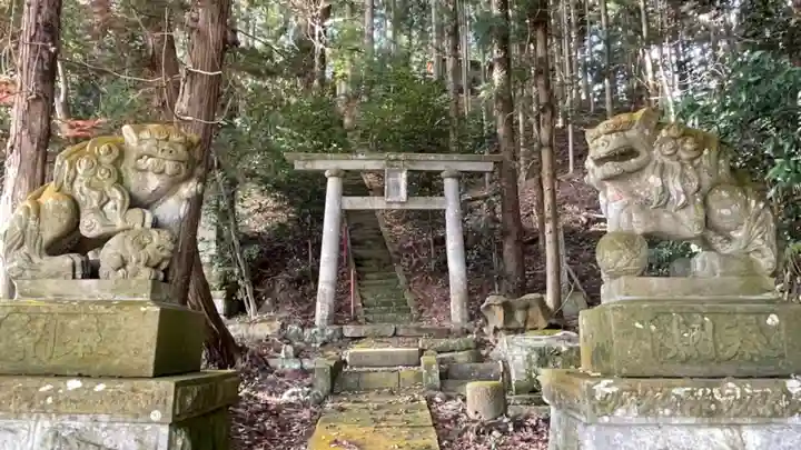 神明神社の鳥居