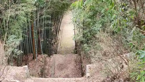 霊山神社の周辺