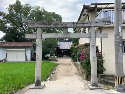 熊野神社の鳥居