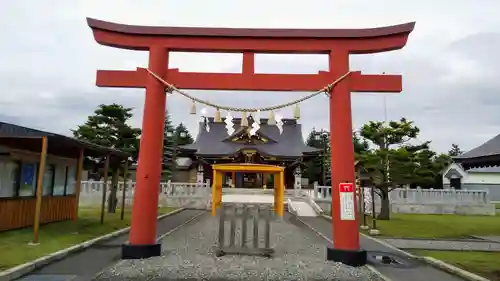 美瑛神社の鳥居