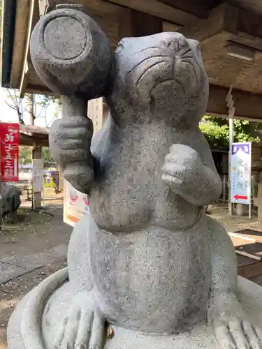 戸部杉山神社の狛犬