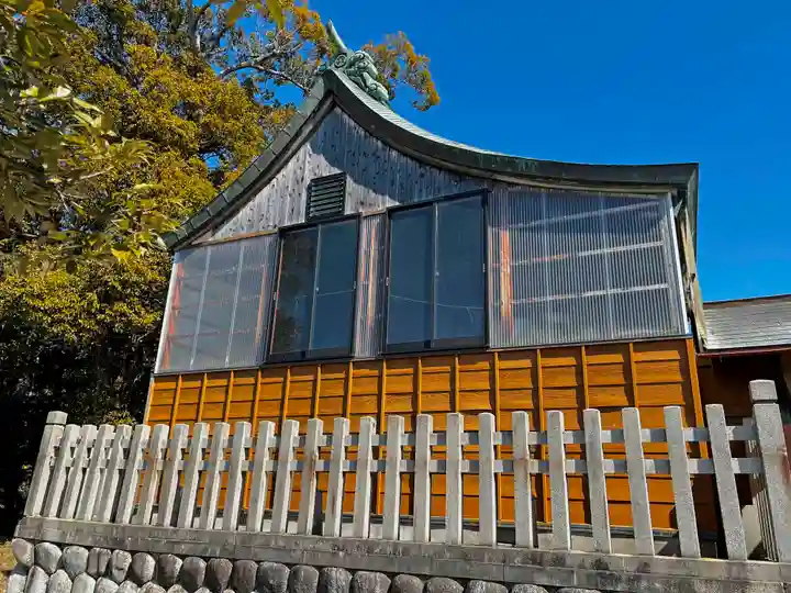 許禰神社の本殿・本堂