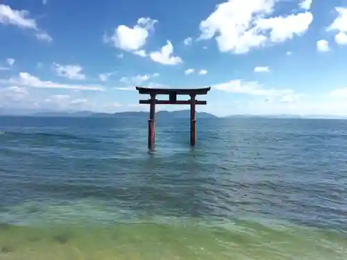 白鬚神社の鳥居