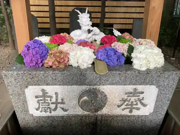 田無神社の手水舎