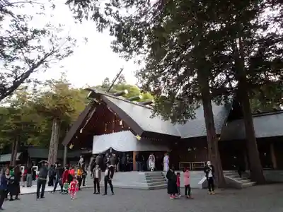 北海道神宮の本殿・本堂