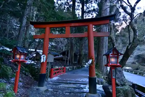 貴船神社奥宮の鳥居