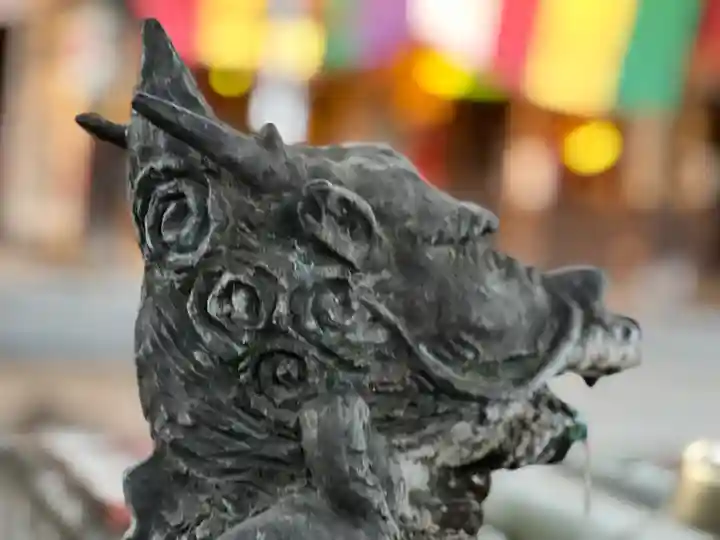 蓮馨寺の手水舎