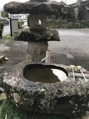 法吉神社の手水舎