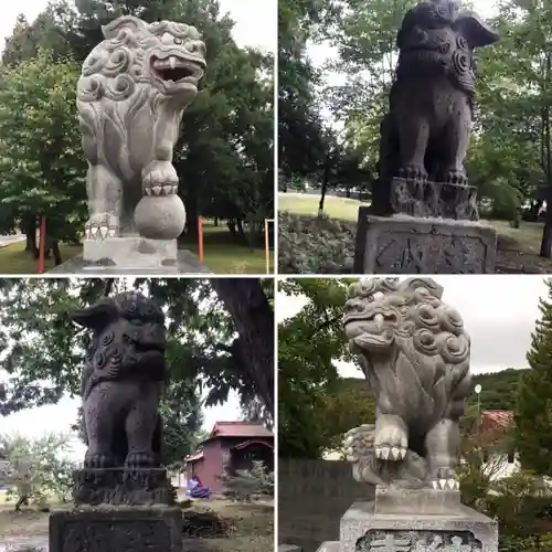 栗山天満宮の狛犬