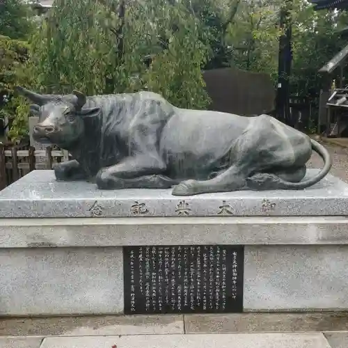 布多天神社の狛犬