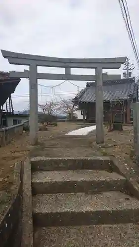 大日神社の鳥居