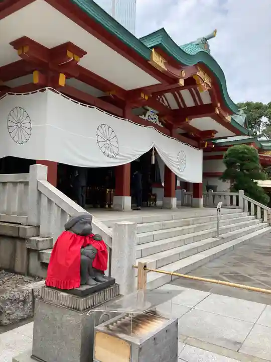 日枝神社の本殿・本堂