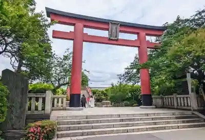 亀戸天神社の鳥居
