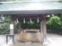 白石神社の手水