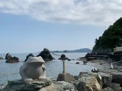 二見興玉神社の狛犬