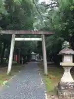 阿射加神社の鳥居