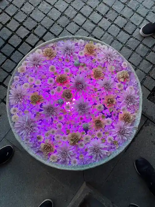 行田八幡神社の手水舎