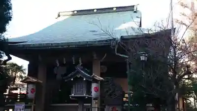 上目黒氷川神社の本殿・本堂