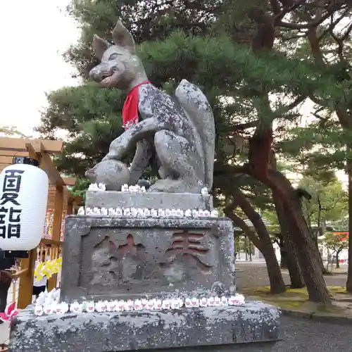 竹駒神社の狛犬