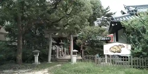 田蓑神社の鳥居