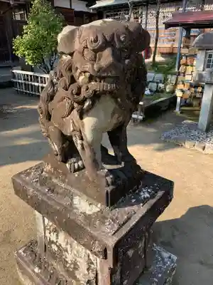 御首神社の狛犬