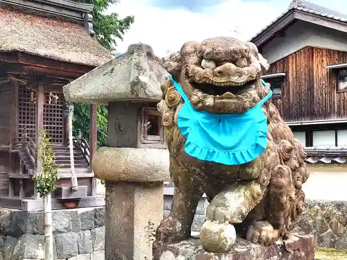 大歳神社の狛犬