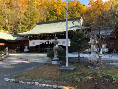 山梨縣護國神社の本殿・本堂