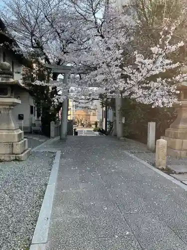 玉造稲荷神社の鳥居