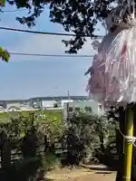 平出雷電神社の景色