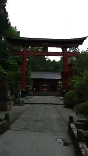 北口本宮冨士浅間神社の鳥居