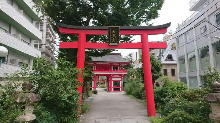 成子天神社の鳥居