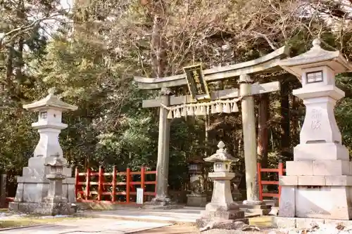 志波彦神社・鹽竈神社の鳥居