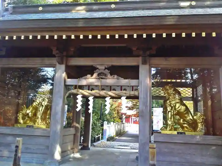 安住神社の山門・神門