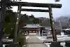 大山阿夫利神社の鳥居