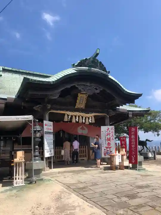 鷲尾愛宕神社の本殿・本堂