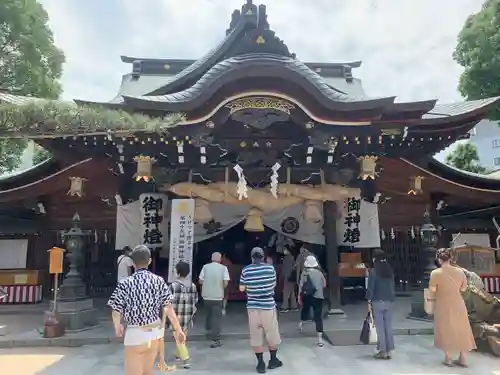 櫛田神社の本殿