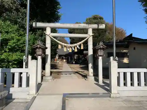 星宮神社の鳥居