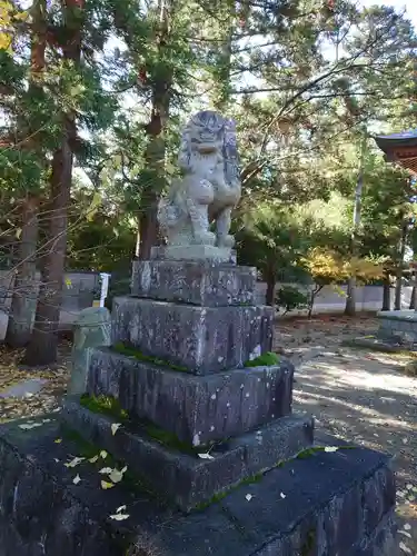 水原八幡宮の狛犬