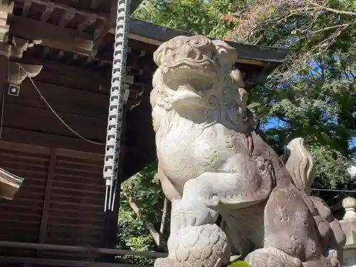 曾屋神社の狛犬