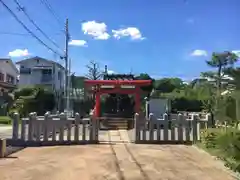 元宮長田神社の鳥居