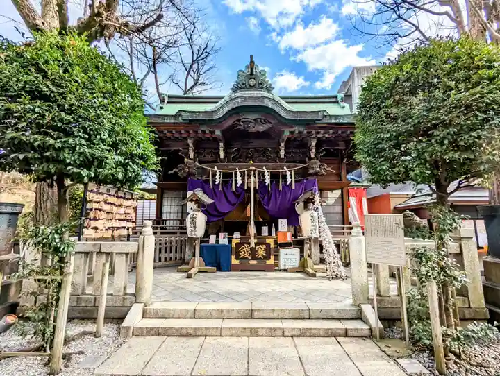 小野照崎神社の本殿・本堂