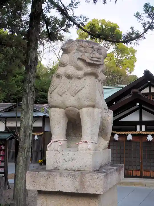 廣田神社の狛犬