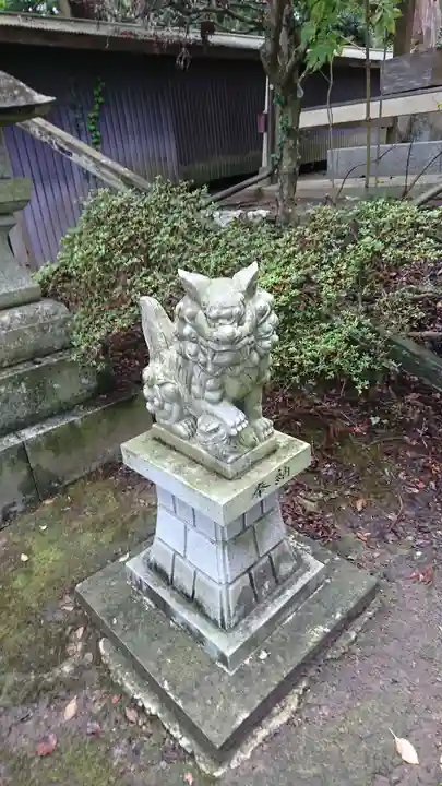 日吉山王神社の狛犬