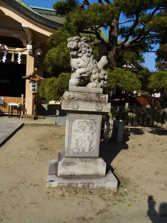大江神社の狛犬