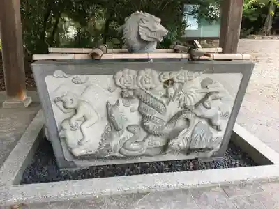 半城土天満神社の手水舎