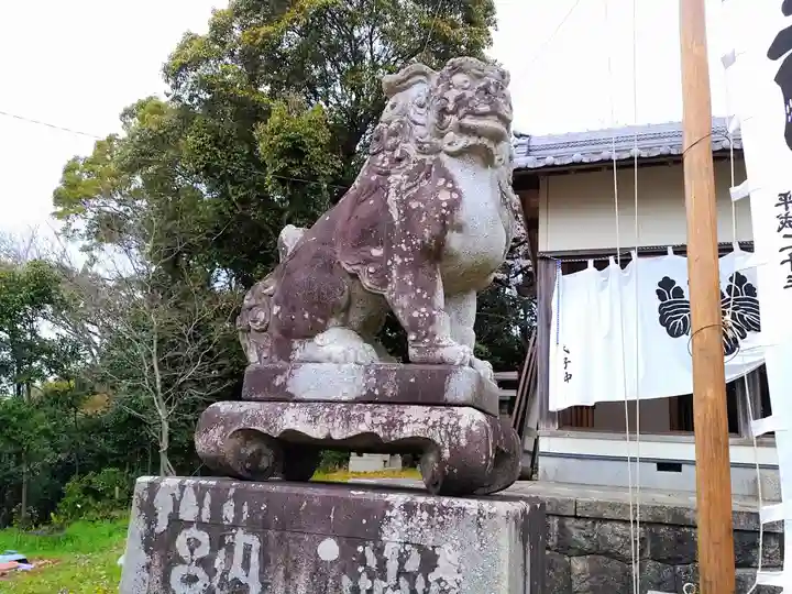大山祇神社(萩大山祇神社)の狛犬
