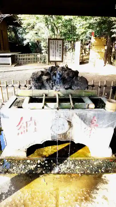 畑子安神社の手水舎