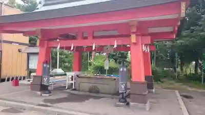 樽前山神社の手水舎