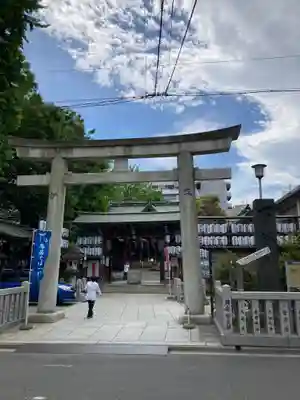 下谷神社の鳥居