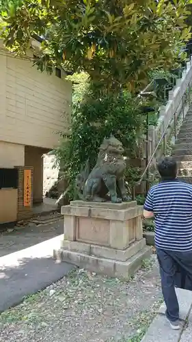 愛宕神社の狛犬